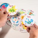 Toque de Aquarela Lenormand – Leveza, Cor e Movimento