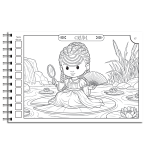 O Mundo Encantado dos Orixás - Livro para Colorir - Monica dos Anjos