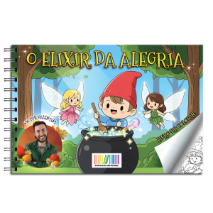 O Elixir da Alegria - Livro para Colorir - Victor Valentin